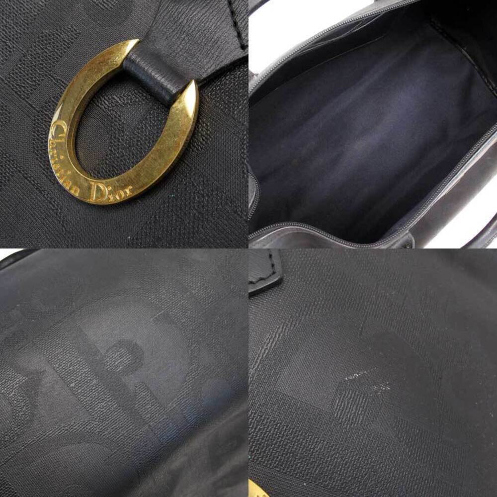 Christian Dior Boston bag black gold leather classic favorite - Picture 3 of 3